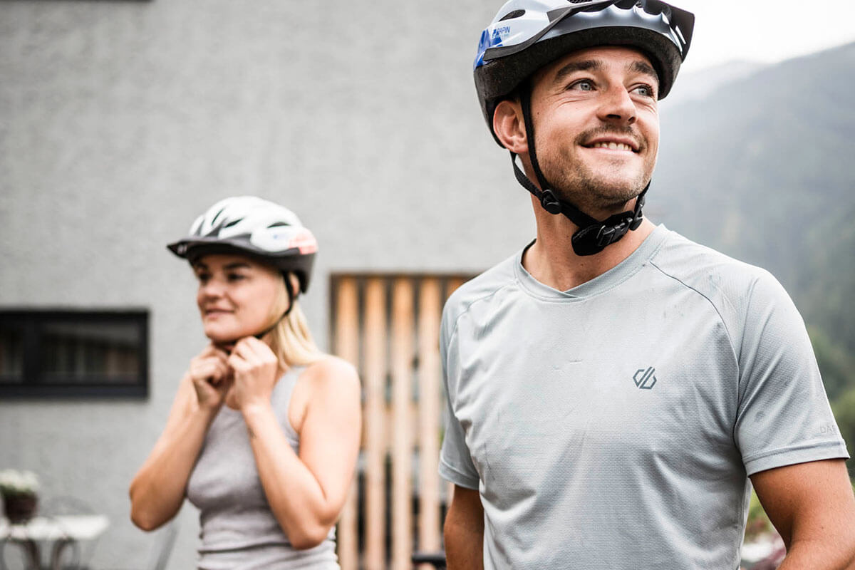 Vorbereiten auf die E-bike-tour